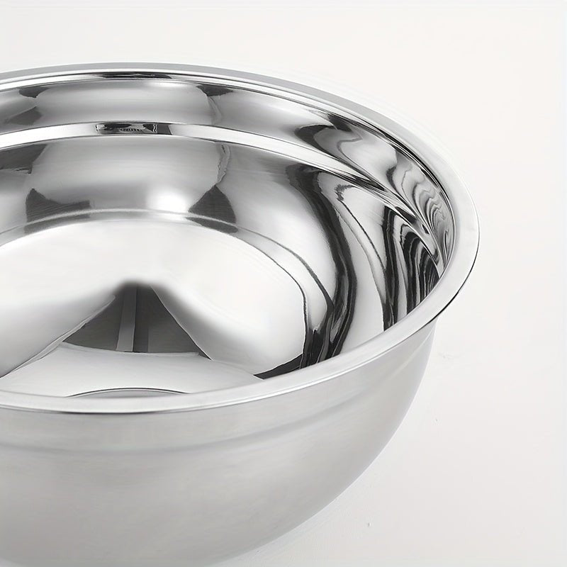 21pcs Mixing Bowls With Lids Set, Stainless Steel Mixing Bowls With 3 Grater Attachments, Size 4.5, 4, 3.5, 2.1, 1.5, 1.1, 0.7QT, Ideal For Kitchen Cooking Baking & Serving - Buy That Thang