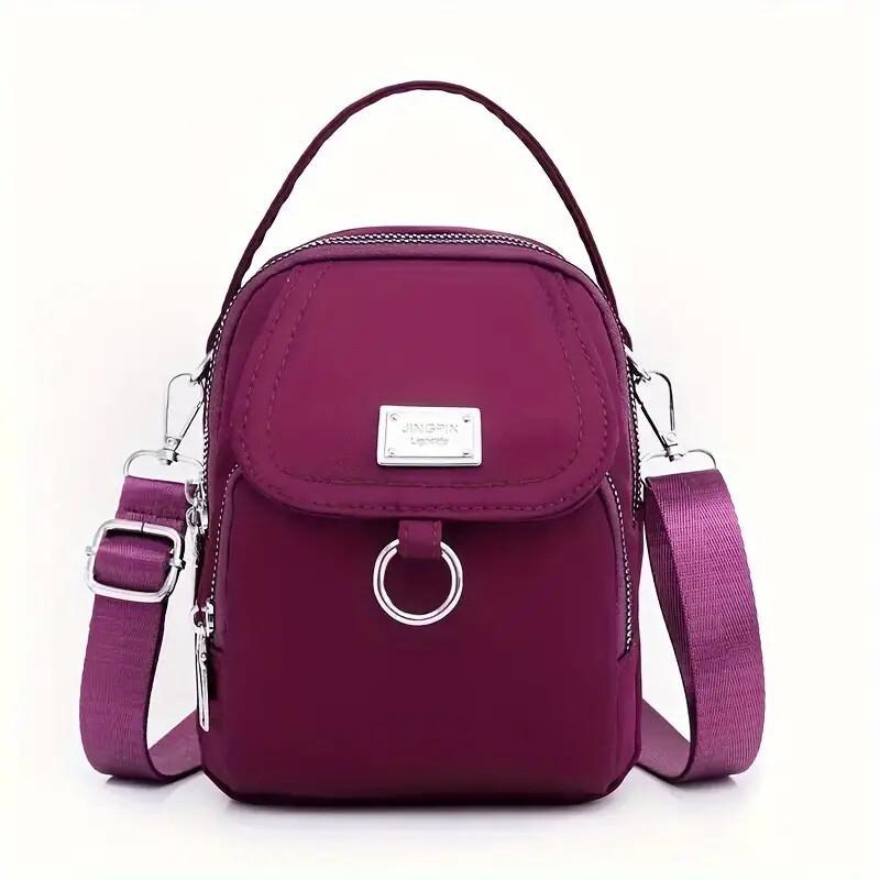 Waterproof Women Crossbody Bag Elegant Oxford Messenger Bags Simple For Work - Buy That Thang