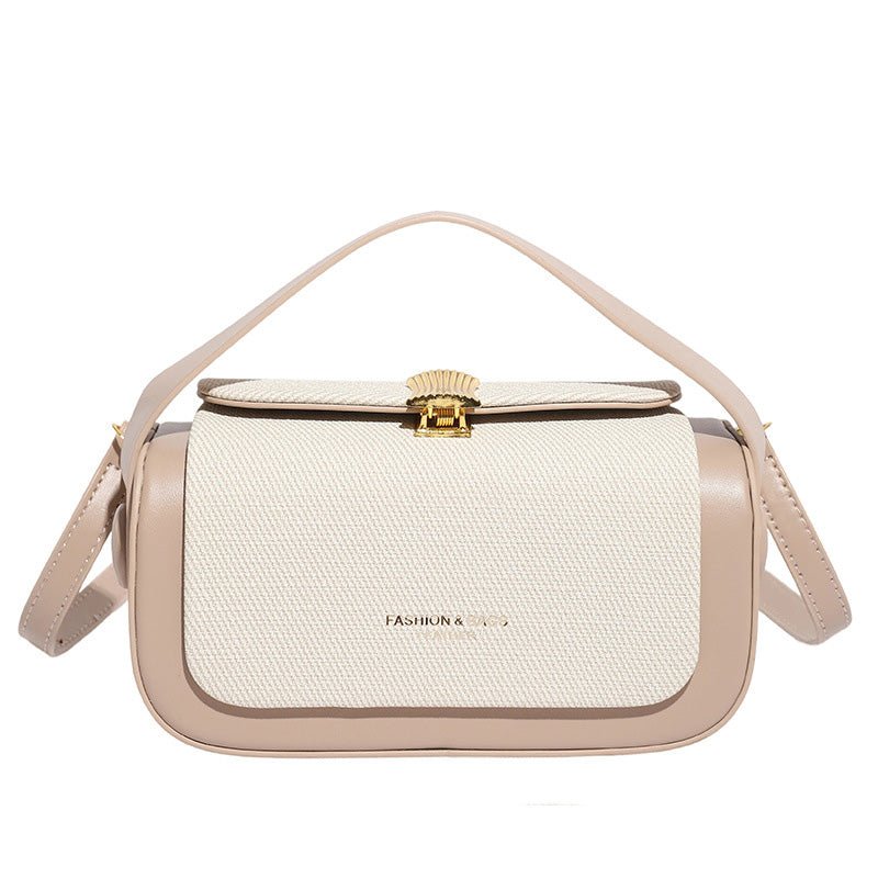 Fashionable Trendy Elegant Small Square Bag Shoulder Crossbody Bag Literary Simple Handbag Luxury Retro Box Bag Wholesale - Buy That Thang