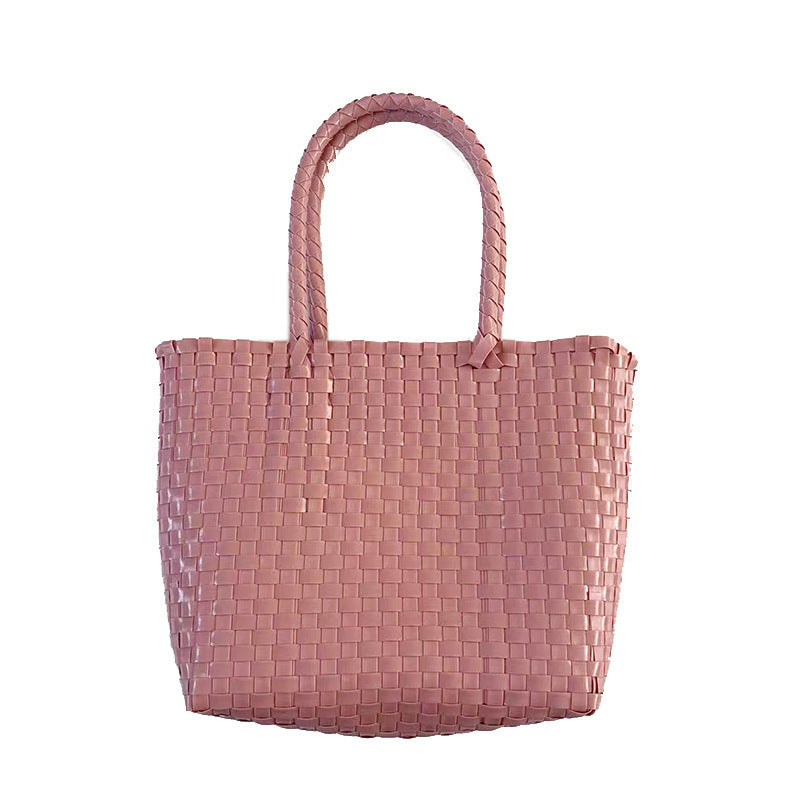 Women's Shoulder Tote Hand-woven Bag