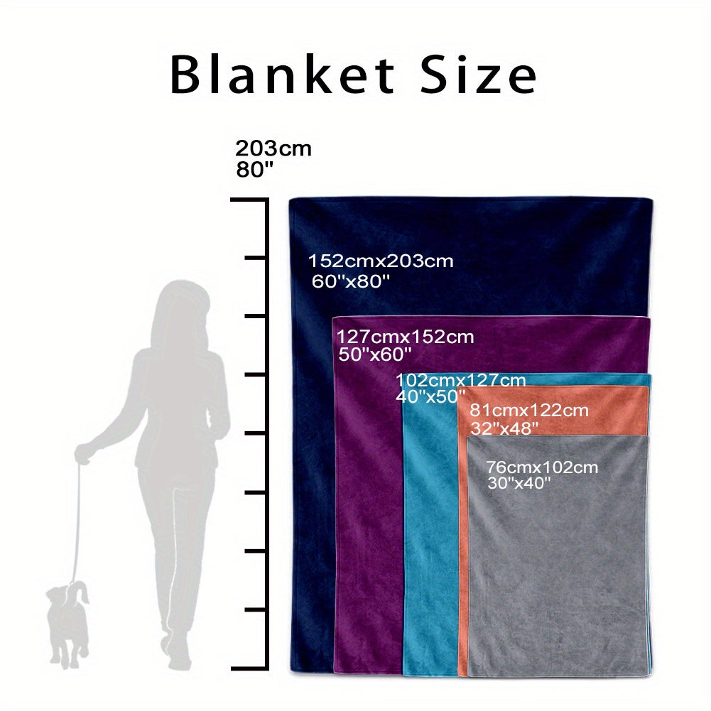 Personalized Black Labrador Retriever Dog Name Custom Photo/Text Option - Plush Fleece Blanket with Labrador Puppy Print, Hypoallergenic All-Season Bedspread, Bed Cover or Couch Throw - 280GSM Heavyweight Polyester (Add Your