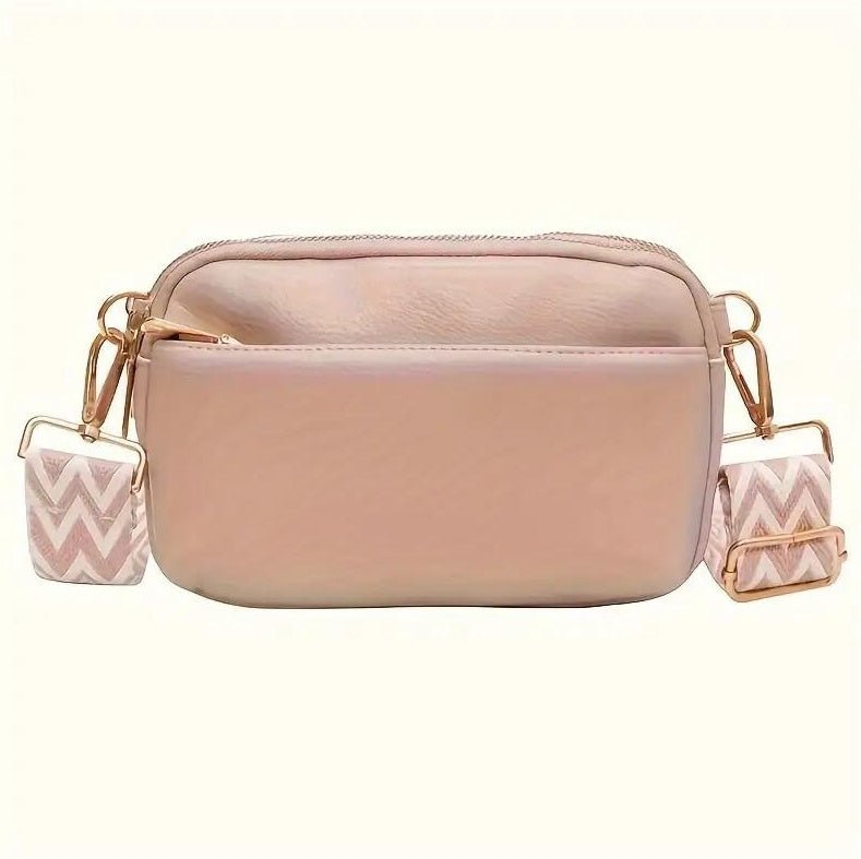 Fashion Puzzle Triple Zip Small Crossbody Bag Lady Bag Woman Oblique Straddle Bag,Shoulder Bag - Buy That Thang