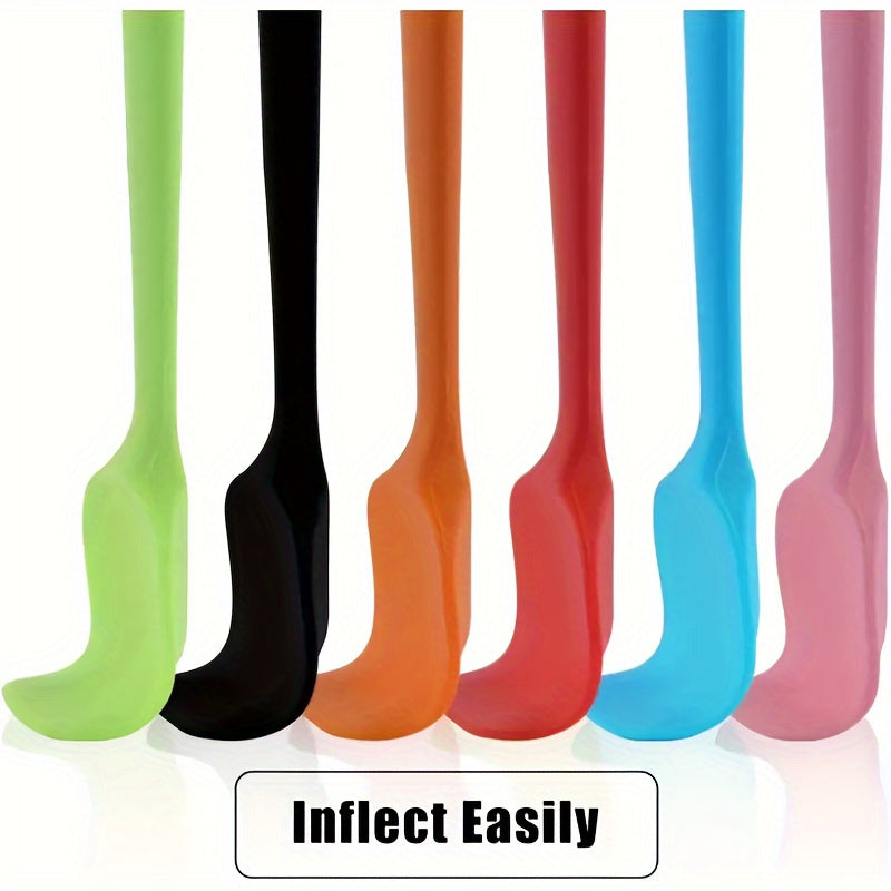 Heat-Resistant, Non-Stick Premium Silicone Spatula Set - Essential Kitchen Tool for Jam, Cream Mixing, And Baking - Father Gift