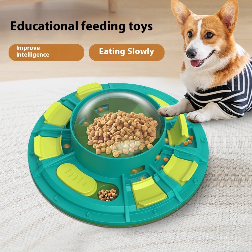 Interactive Dog Puzzle Toy For IQ Improvement And Slow Feeding Suitable For All Sizes Pets Nutritious Diet - Friendly Non - Electric Plastic Pets Game Pet Products - Buy That Thang