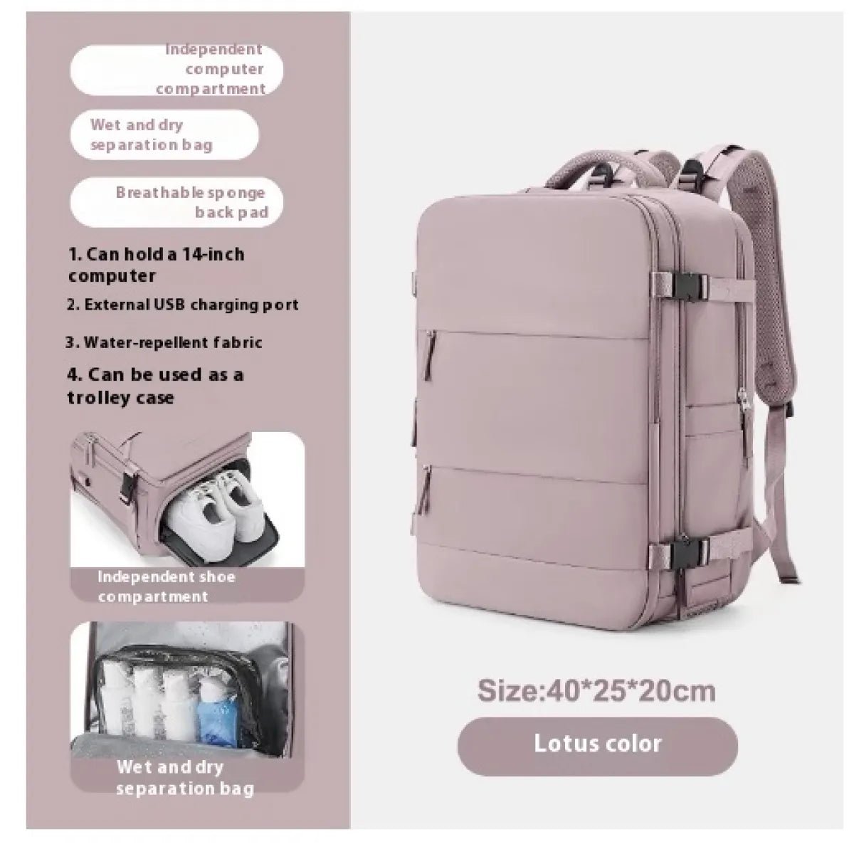 Large Capacity Student Schoolbag - Buy That Thang