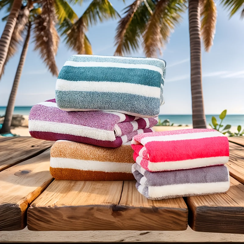 15pcs Coral Fleece Towel Set, Including 5 Face Towels, 5 Hand Towels And 5 Bath Towels, Comfortable Absorbent And Quick Drying Bath Towels, Suitable For Hotels, Sports, Travel, Fitness, Yoga, Ideal Bathroom Supplies, Wash Clo