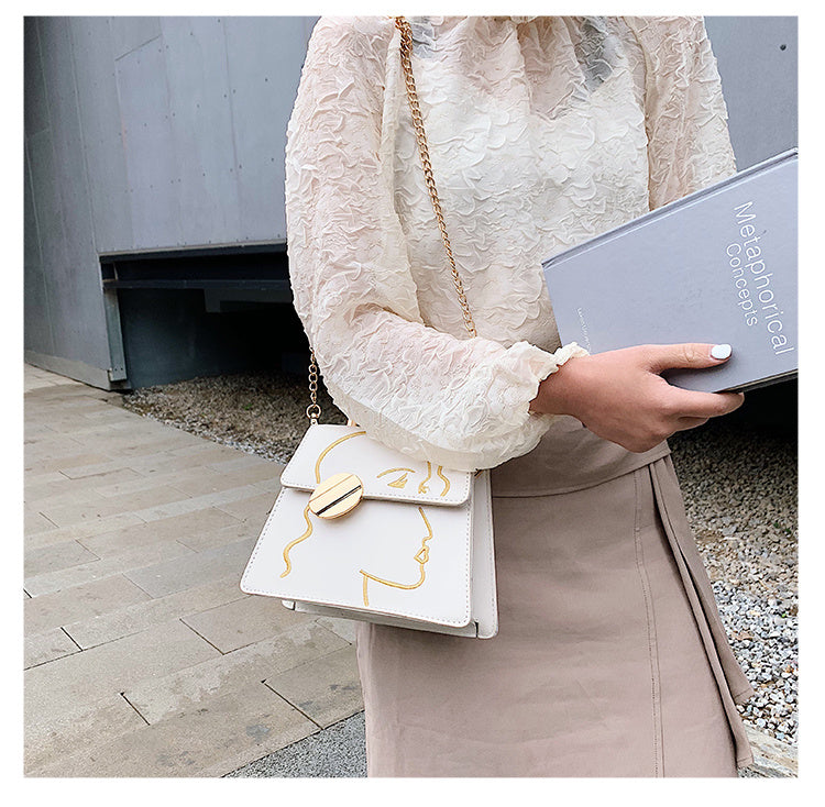 Embroidered Mini Crossbody Bag
