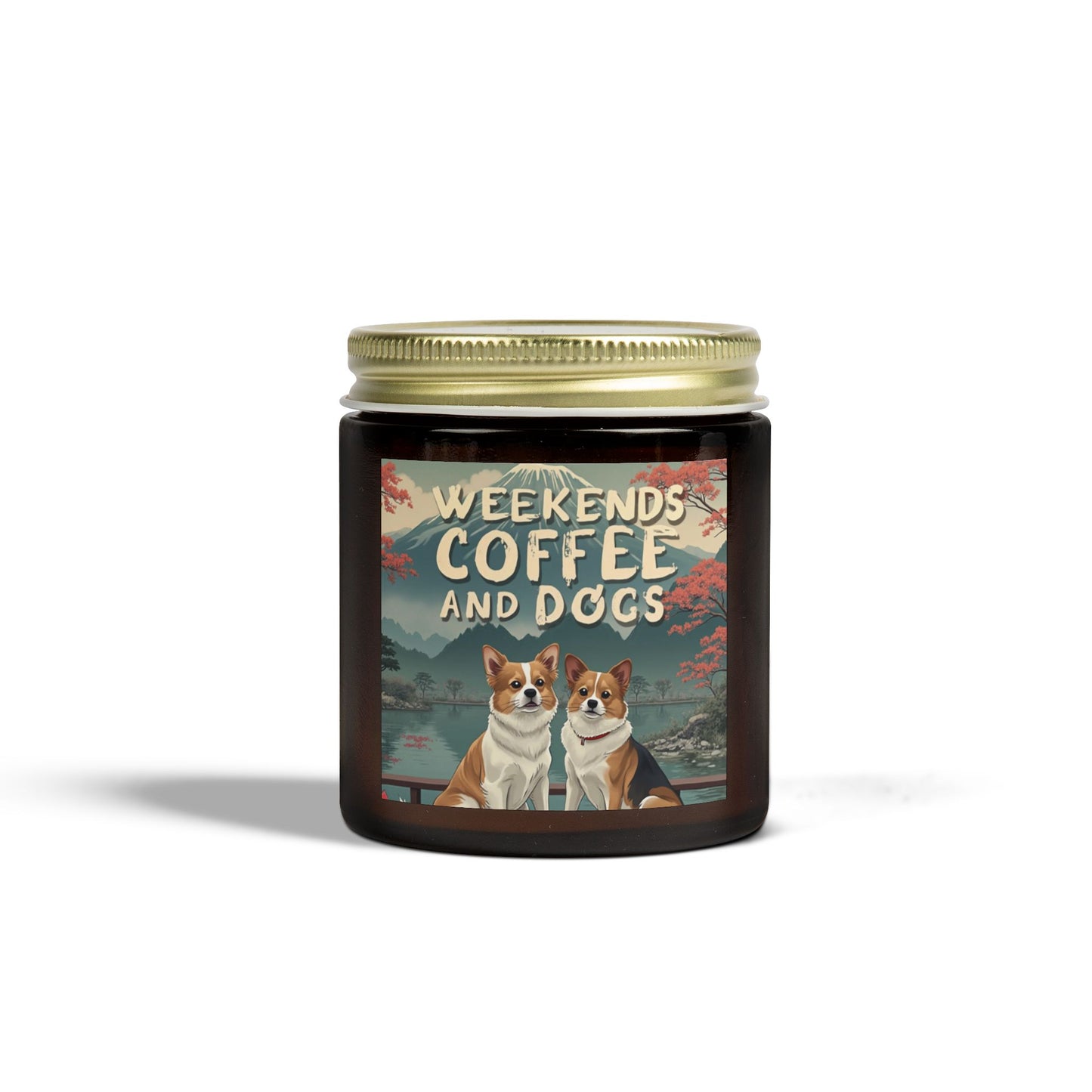 Candles Coconut Apricot Wax Coffee Dogs Scented