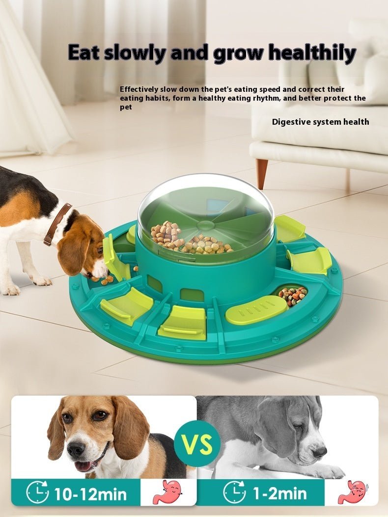 Interactive Dog Puzzle Toy For IQ Improvement And Slow Feeding Suitable For All Sizes Pets Nutritious Diet - Friendly Non - Electric Plastic Pets Game Pet Products - Buy That Thang