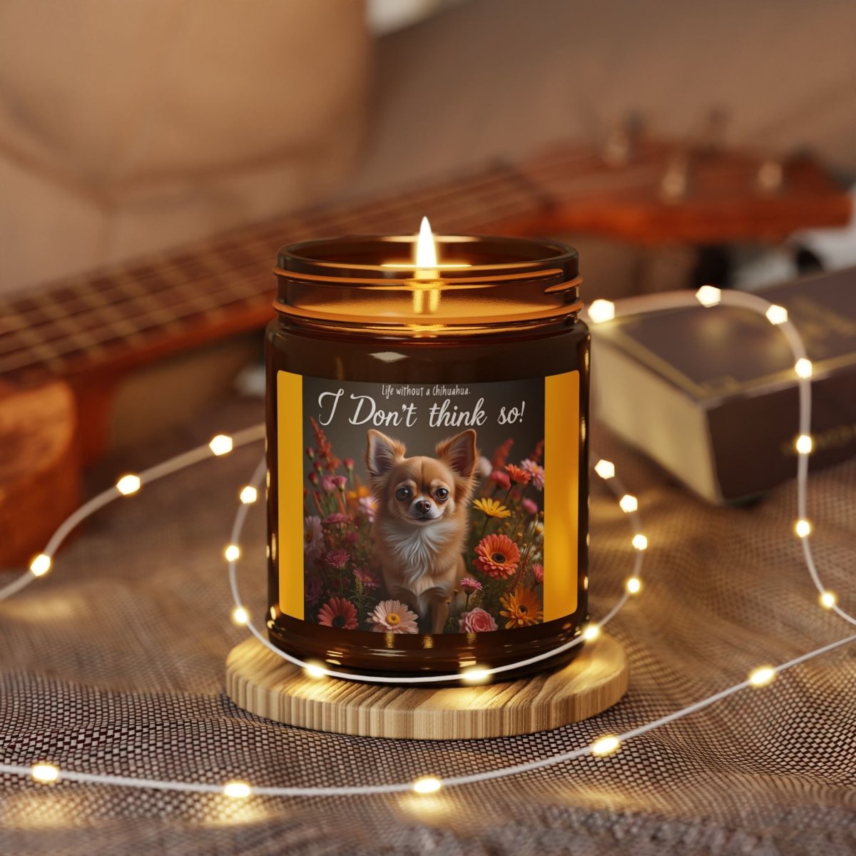 Candle - Life without a Chihuahua Scented Soy Candle - Buy That Thang