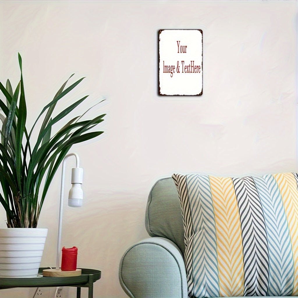 Personalized 8X12 Inch Vintage Metal Sign - Buy That Thang