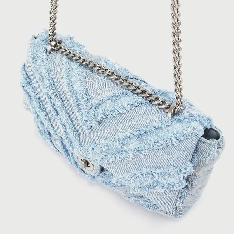 Denim Chain Bag - Buy That Thang