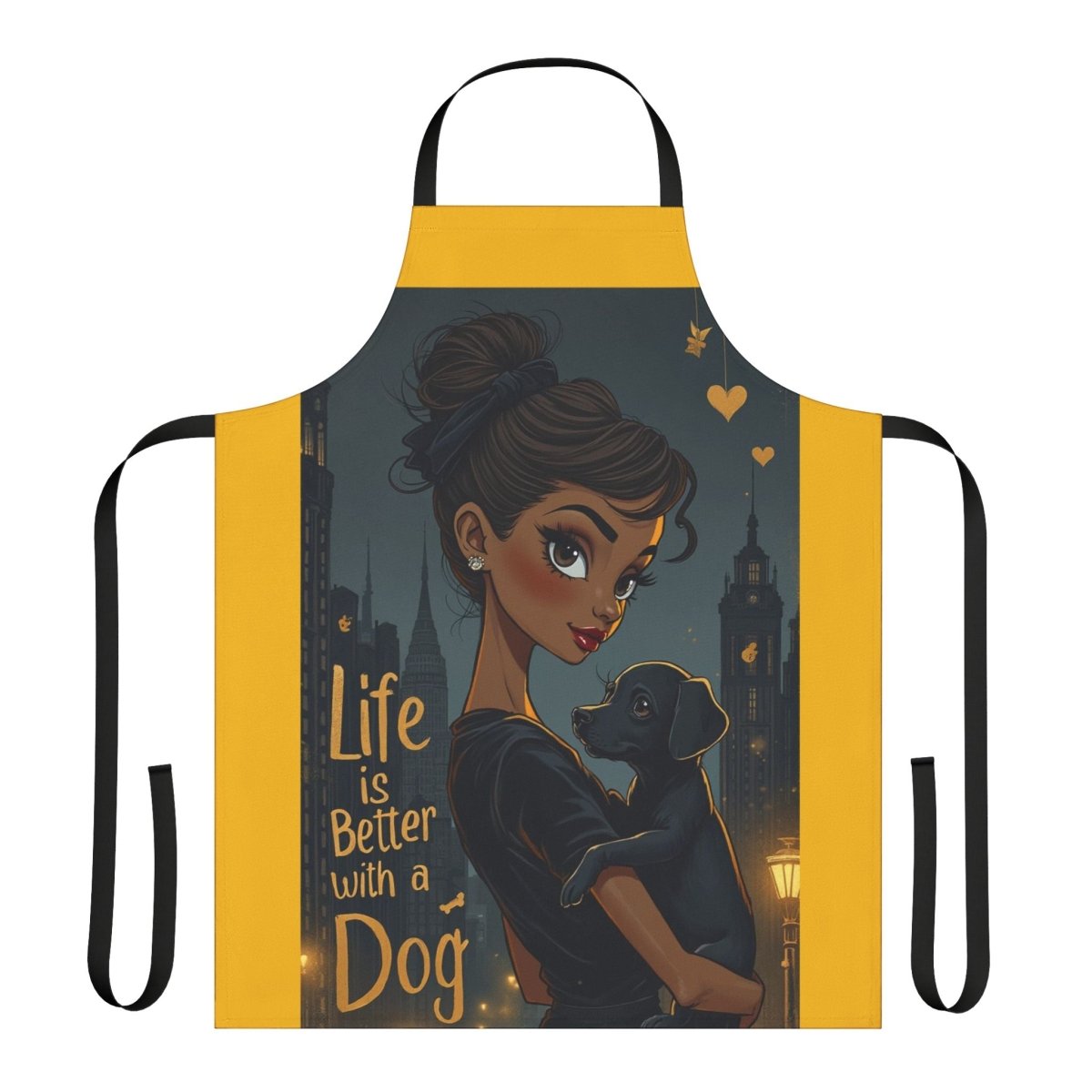 Apron, Dog Lover Life is Better with a Dog - Buy That Thang