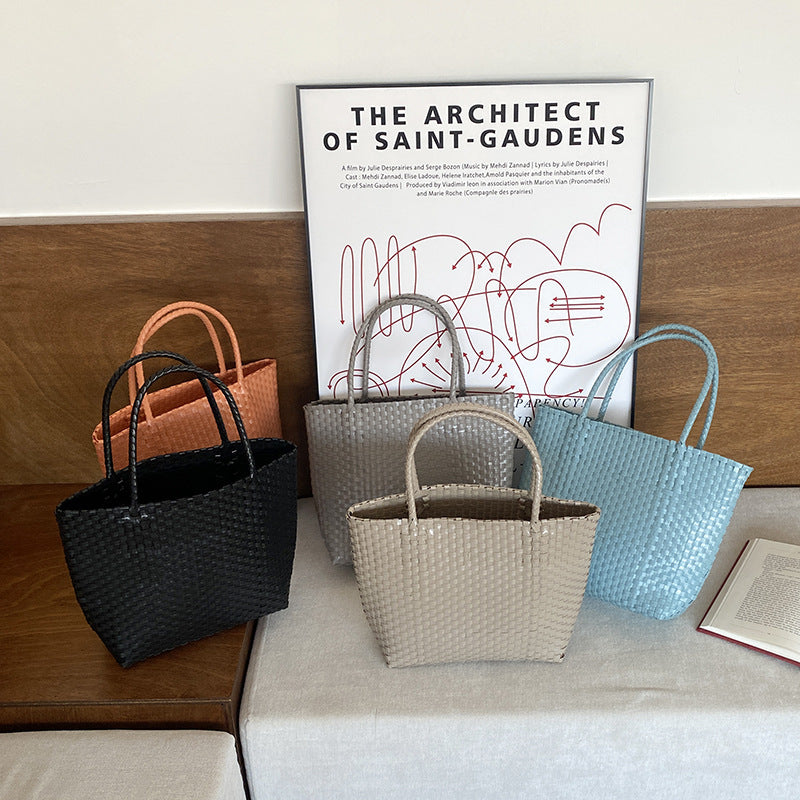 Women's Shoulder Tote Hand-woven Bag