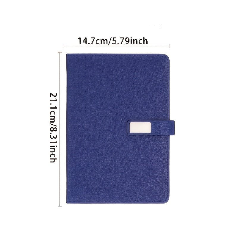 1set Customizable A5 Notebook Gift Set | Premium PU Leather Cover + Metal Pen + Refills | Perfect Gift - Buy That Thang