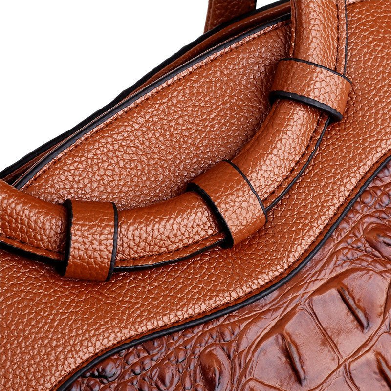 Ladies' handbag European and American style fashion ring single shoulder diagonal cross bag - Buy That Thang