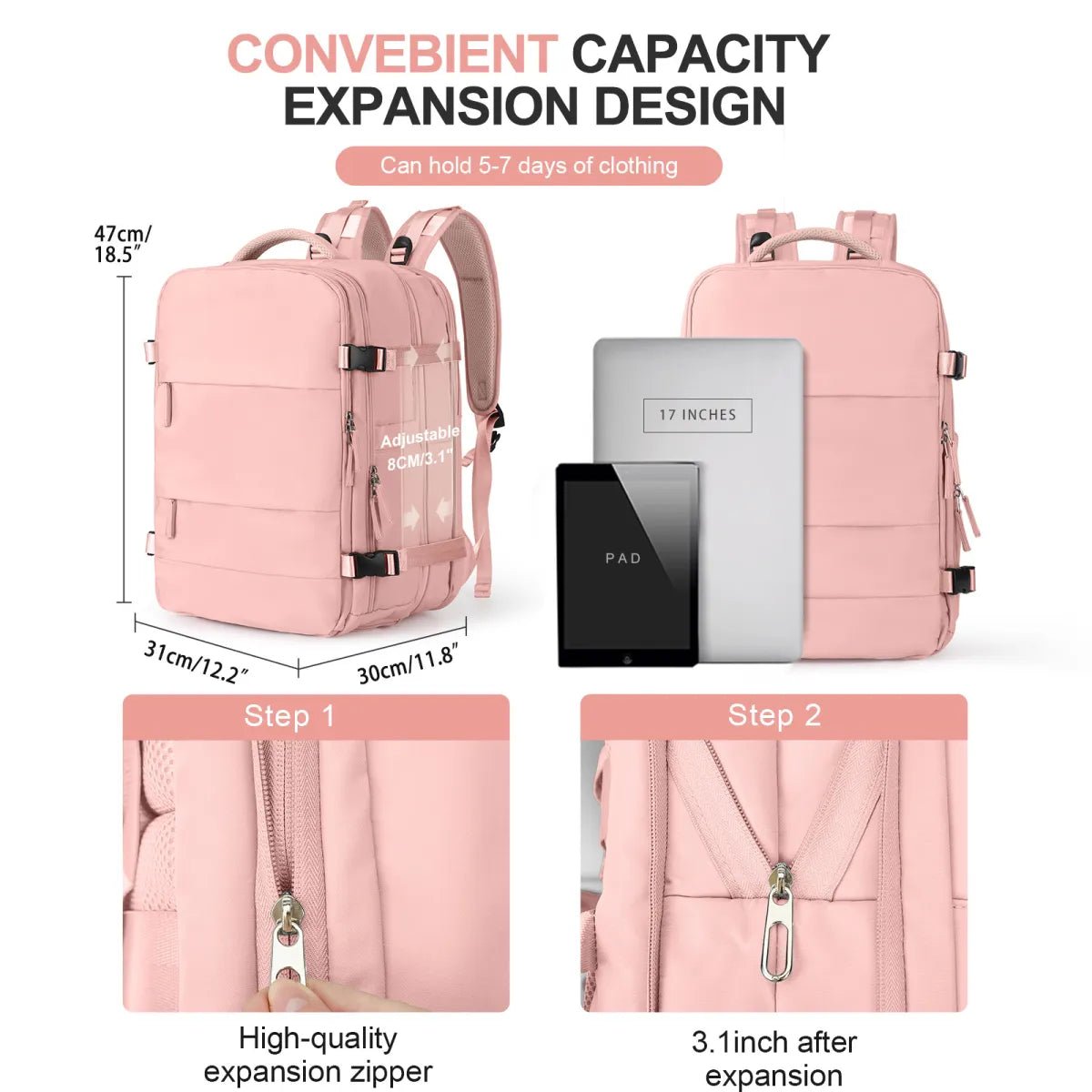 Large Capacity Student Schoolbag - Buy That Thang