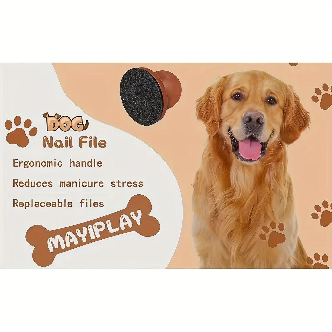 Pet nail care, dog nail files, dog scratch blocks, stress nail care, durable PP material