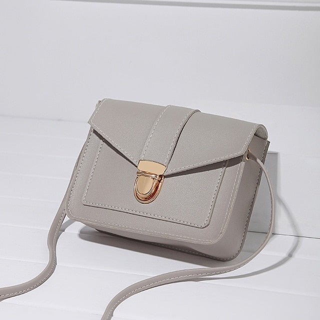 Fashion Small Crossbody Bags for Women Mini PU Leather Shoulder Messenger Bag for Girl Yellow Bolsas Ladies Phone Purse - Buy That Thang