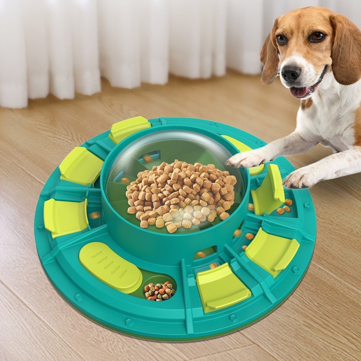 Interactive Dog Puzzle Toy For IQ Improvement And Slow Feeding Suitable For All Sizes Pets Nutritious Diet - Friendly Non - Electric Plastic Pets Game Pet Products - Buy That Thang