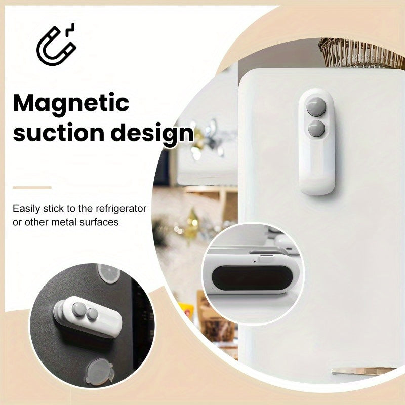 kitchen items Mini Bag Sealer, 2025 2-in-1 USB-C Rechargeable Snack Bag Sealer, Magnetic Food Sealer with Cut Bag Sealer Handheld Heat Sealer for Plastic Snack Bags Fresh