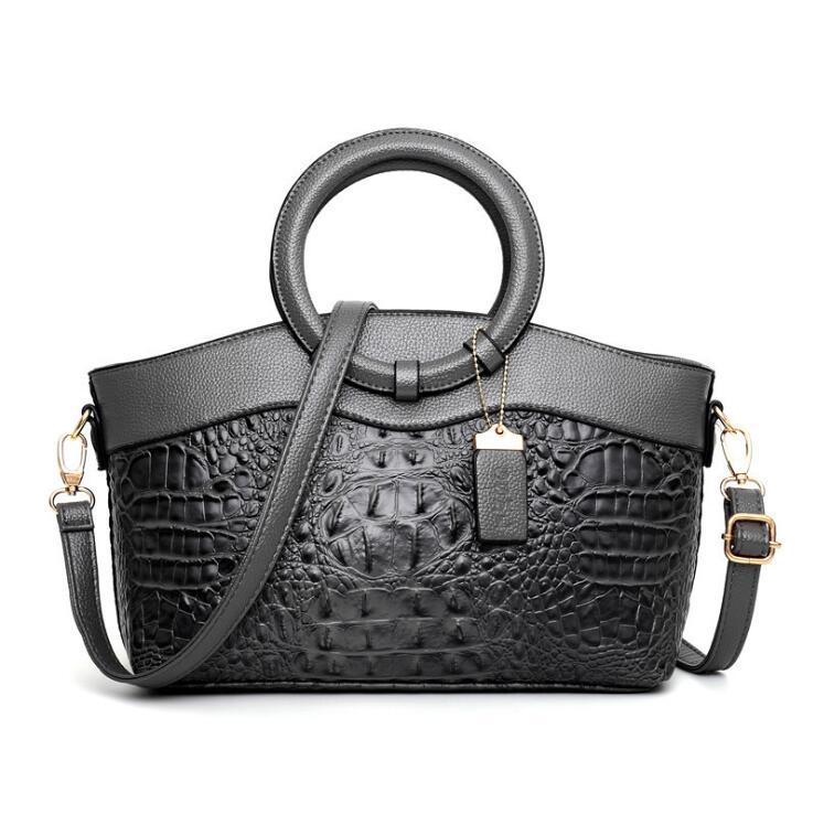 Ladies' handbag European and American style fashion ring single shoulder diagonal cross bag - Buy That Thang