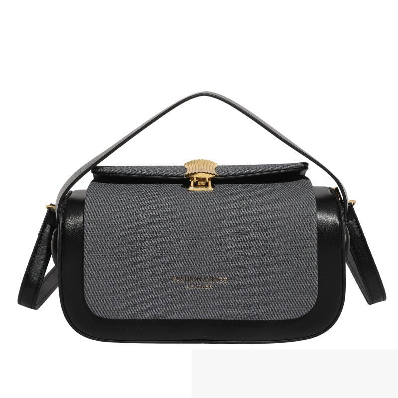 Fashionable Trendy Elegant Small Square Bag Shoulder Crossbody Bag Literary Simple Handbag Luxury Retro Box Bag Wholesale - Buy That Thang