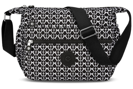 Nylon Crossbody Bags for Women Waterproof Lightweight Purses Multi Pockets Shoulder Bags