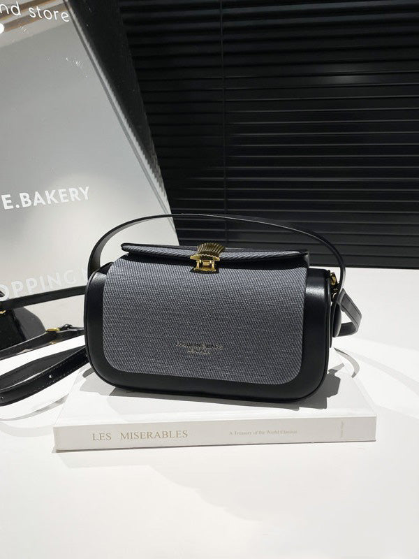 Fashionable Trendy Elegant Small Square Bag Shoulder Crossbody Bag Literary Simple Handbag Luxury Retro Box Bag Wholesale - Buy That Thang