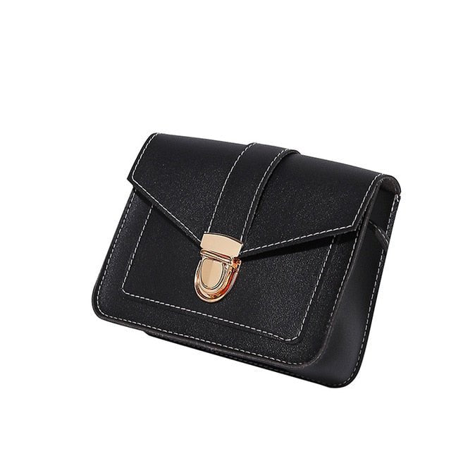 Fashion Small Crossbody Bags for Women Mini PU Leather Shoulder Messenger Bag for Girl Yellow Bolsas Ladies Phone Purse - Buy That Thang