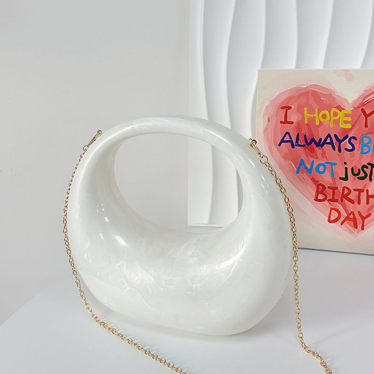 Acrylic Evening Clutch - Buy That Thang