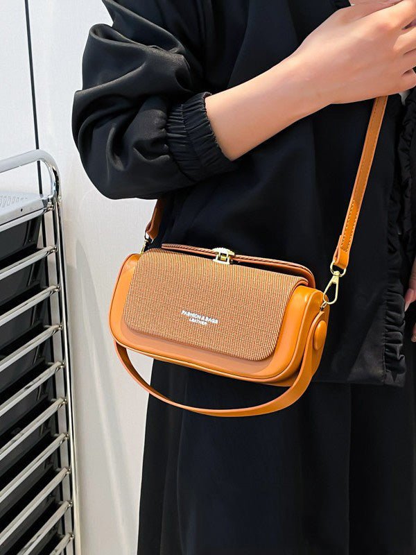 Fashionable Trendy Elegant Small Square Bag Shoulder Crossbody Bag Literary Simple Handbag Luxury Retro Box Bag Wholesale - Buy That Thang