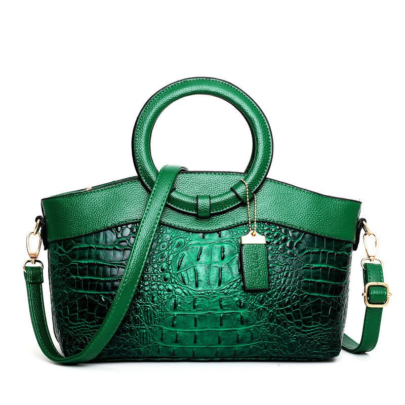 Ladies' handbag European and American style fashion ring single shoulder diagonal cross bag - Buy That Thang