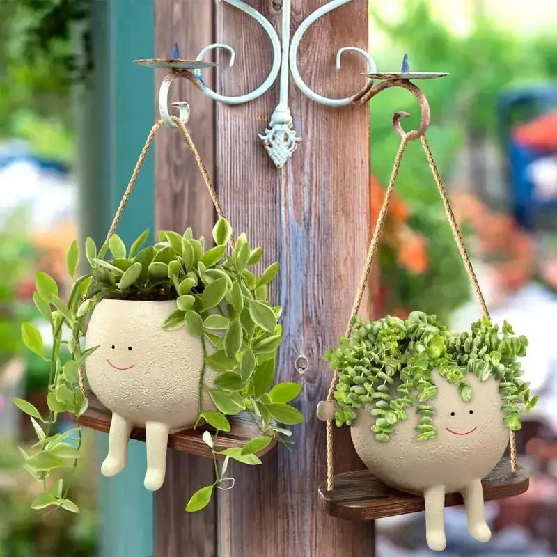 Swing Face Planter Pot - Buy That Thang