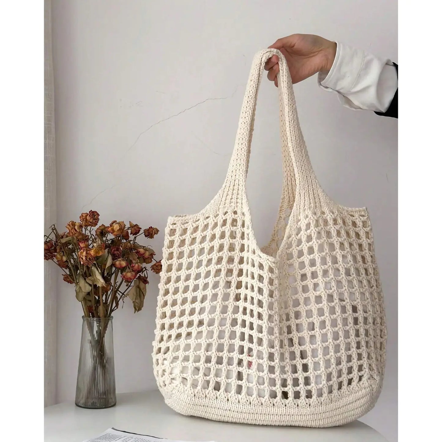 Knitted Large Tote Bag - Buy That Thang