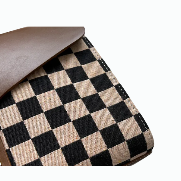 Large-capacity Women's Bag Fashion Plaid Single Shoulder