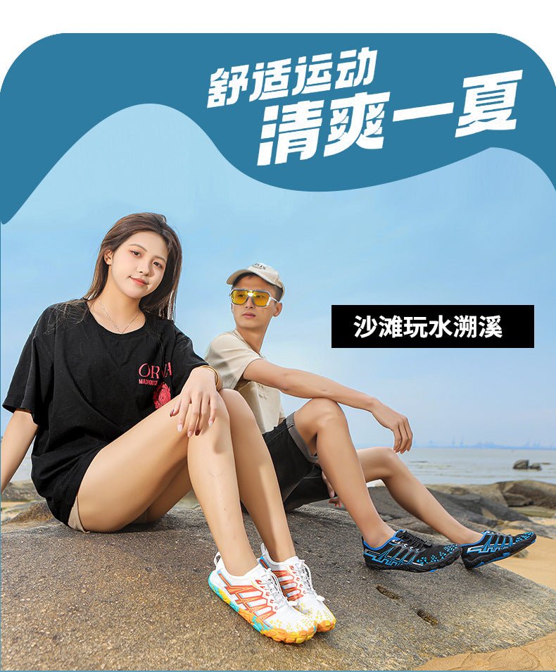 Cross-Border Couple Outdoor Shoes for Men, Breathable Non-Slip Shoes for Unisex, Fishing Beach Shoes, Quick-Drying - Buy That Thang