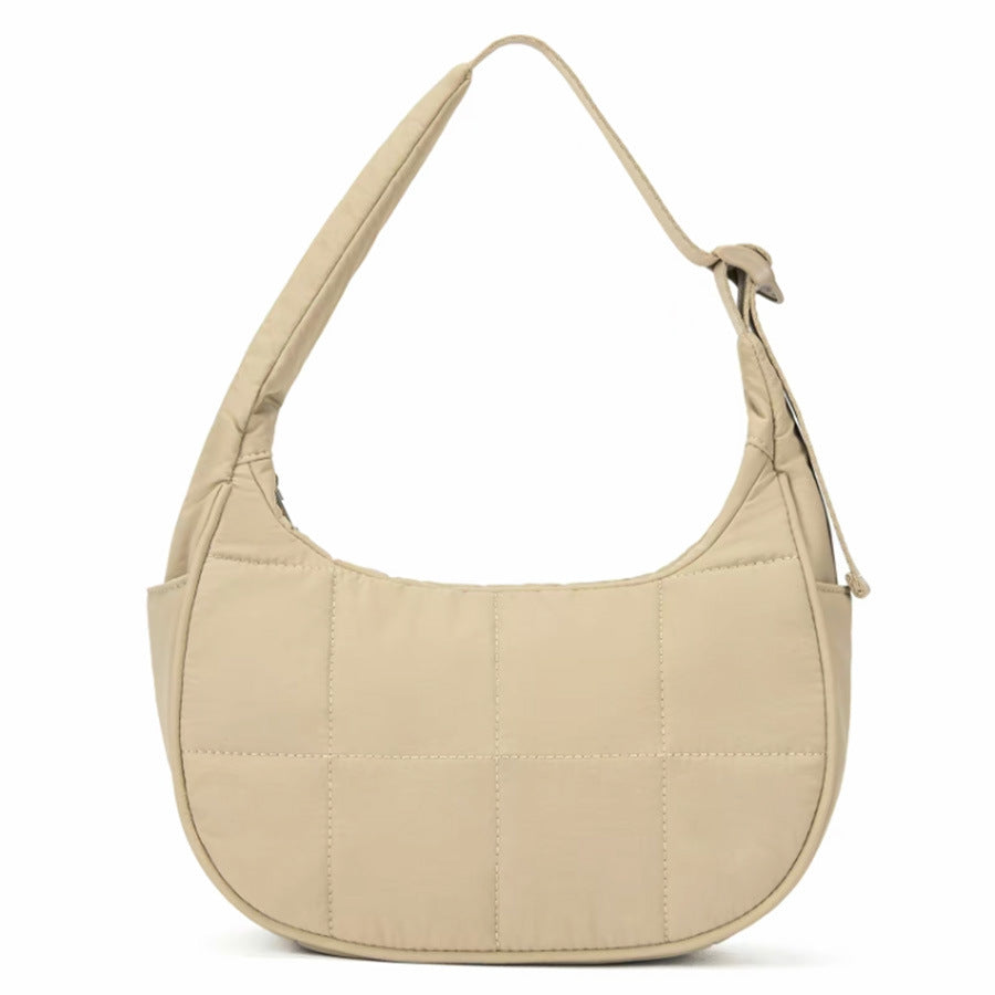 Waterproof Nylon Crescent Shoulder Bag