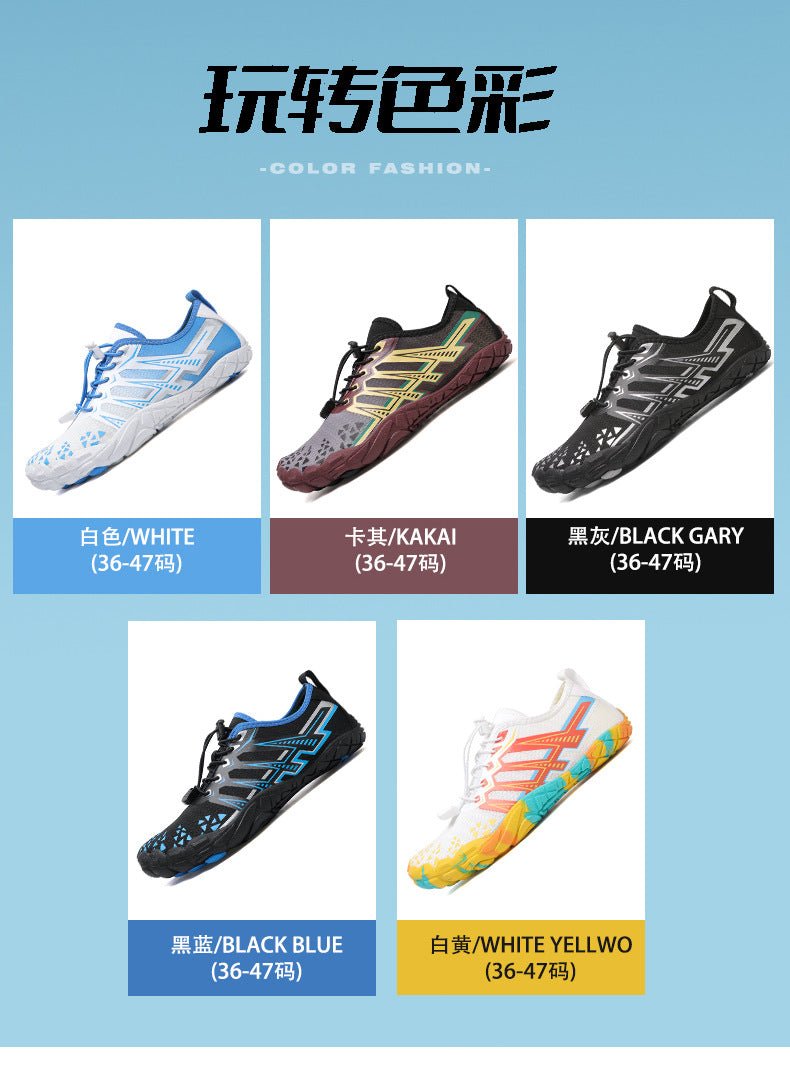 Cross-Border Couple Outdoor Shoes for Men, Breathable Non-Slip Shoes for Unisex, Fishing Beach Shoes, Quick-Drying - Buy That Thang