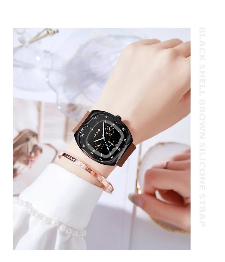 Women's Watch niche casual Korean quartz watch waterproof luminous fashion trend hot selling student women's watch часы gift - Buy That Thang