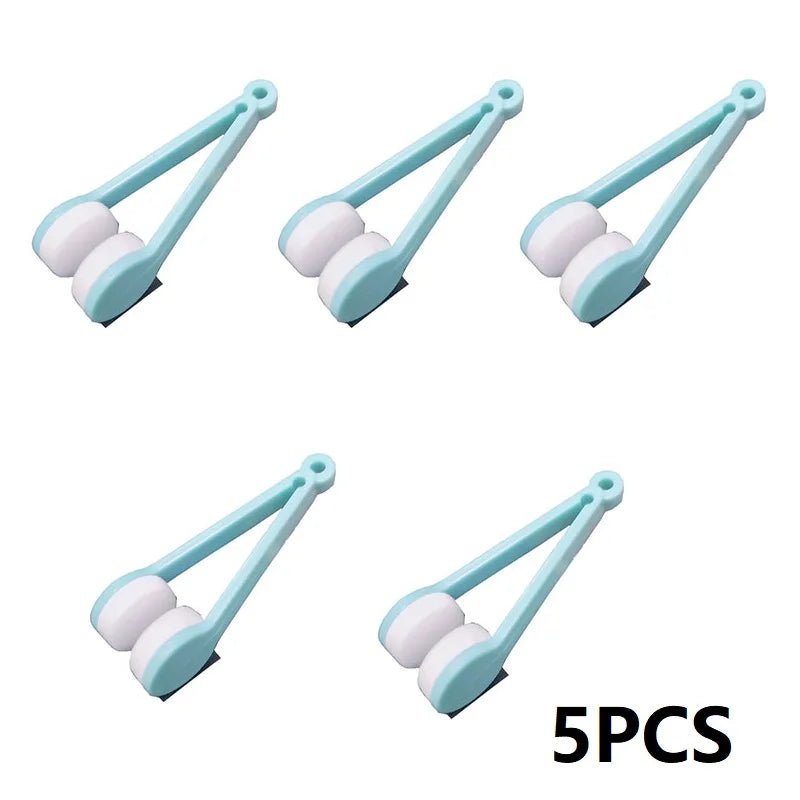 5PCS Glasses Cleaner Lenses for Glasses Brush Soft Microfiber Spectacles Cleaner Rub Eyeglass Cleaning Wiping Tool - Buy That Thang