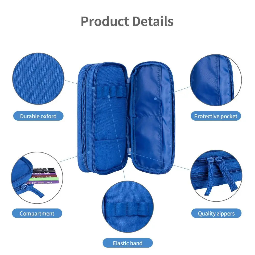 Custom Cute Dachshund Dog Cute Pencil Case Girls Boys Large Capacity Puppy Pet Pencil Pouch School Accessories