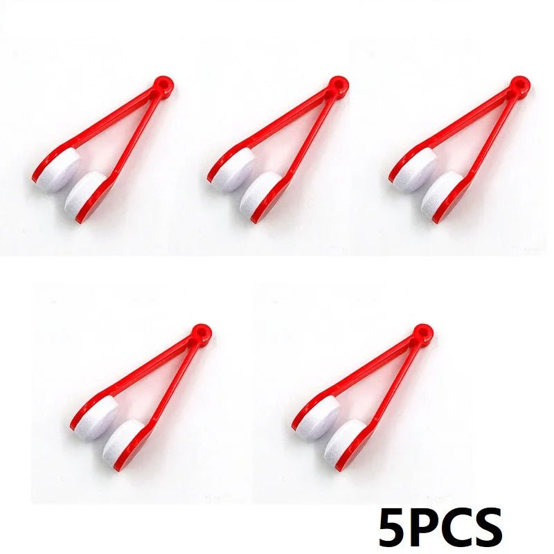 5PCS Glasses Cleaner Lenses for Glasses Brush Soft Microfiber Spectacles Cleaner Rub Eyeglass Cleaning Wiping Tool - Buy That Thang