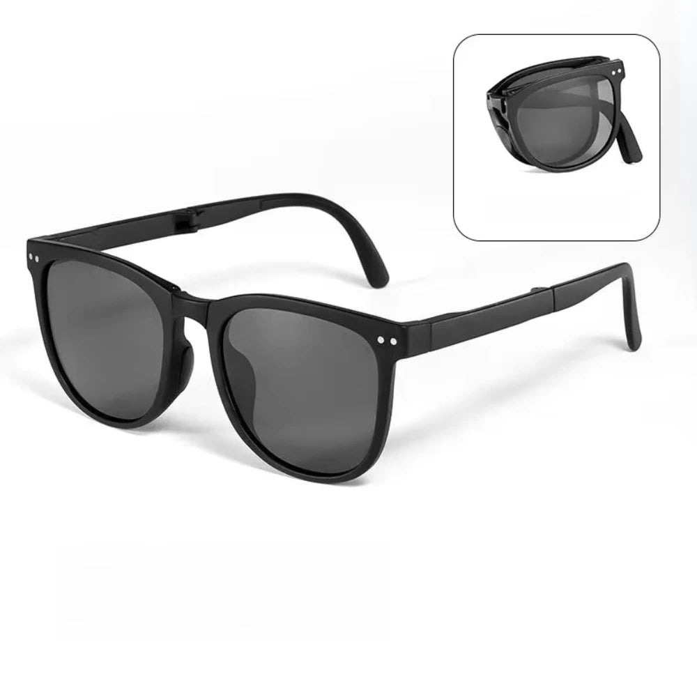 Foldable Sunglasses Square Frame for Men Women Folding Driving Eyewear Sun Glasses Outdoor Sunglasses - Buy That Thang