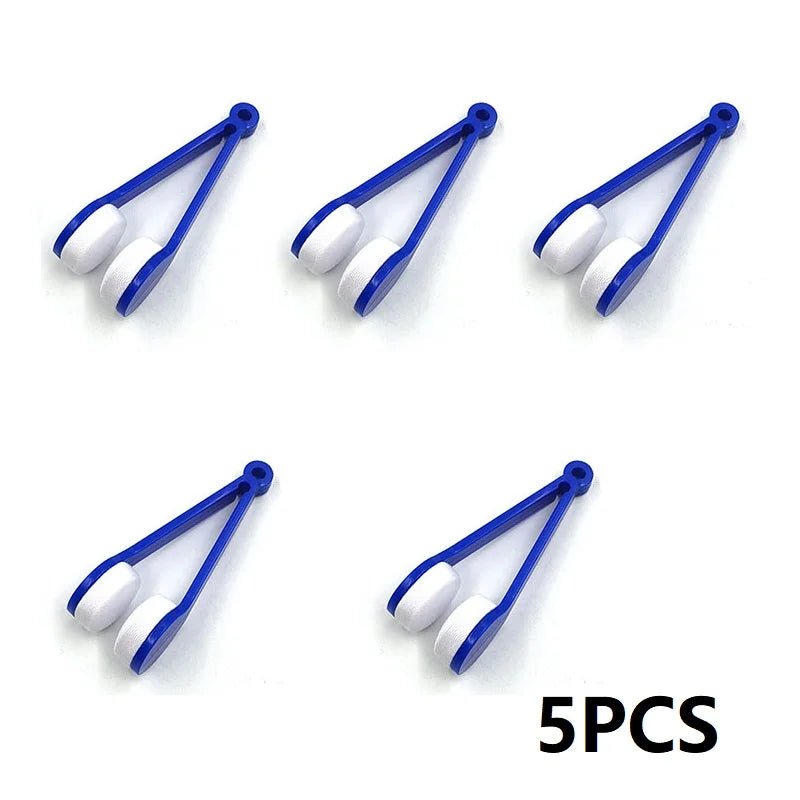 5PCS Glasses Cleaner Lenses for Glasses Brush Soft Microfiber Spectacles Cleaner Rub Eyeglass Cleaning Wiping Tool - Buy That Thang