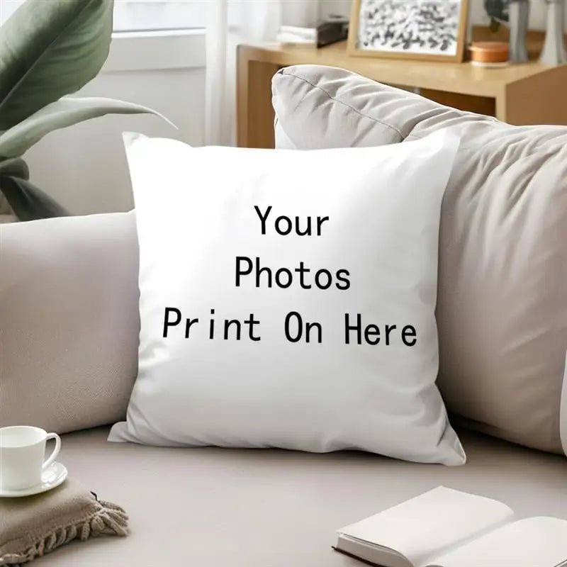 Custom Pillow Case Personalized Cozy Pillowcase Printed Your Design Logo Picture Text Home Decorative Pillows Household Gifts - Buy That Thang