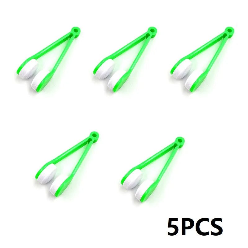 5PCS Glasses Cleaner Lenses for Glasses Brush Soft Microfiber Spectacles Cleaner Rub Eyeglass Cleaning Wiping Tool - Buy That Thang