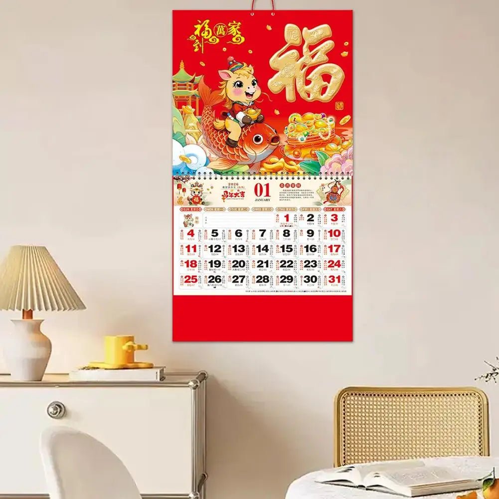 2026 Cute Cat Dog Series Desk Calendar Table Planner Yearly Agenda Organizer Memo Notes for Home Office School Daily Scheduler - Buy That Thang