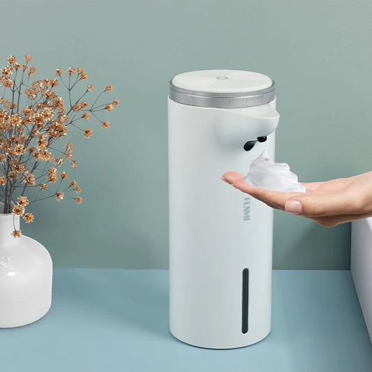 Automatic Soap Dispenser Touchless - IPX7 Waterproof - Adjustable - USB C Charging Tray/Hand Sanitizer Dispenser for kitchen and b - Buy That Thang