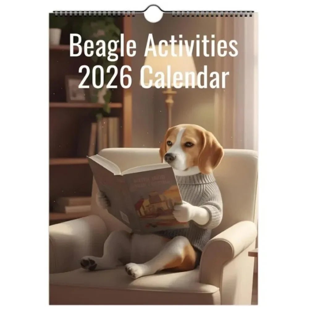 Fantastic Pug Calendar 2026 Beagle German Shepherd Wall Calendar Family Planner Golden Retriever Funny Dog Calendar Home Decor - Buy That Thang